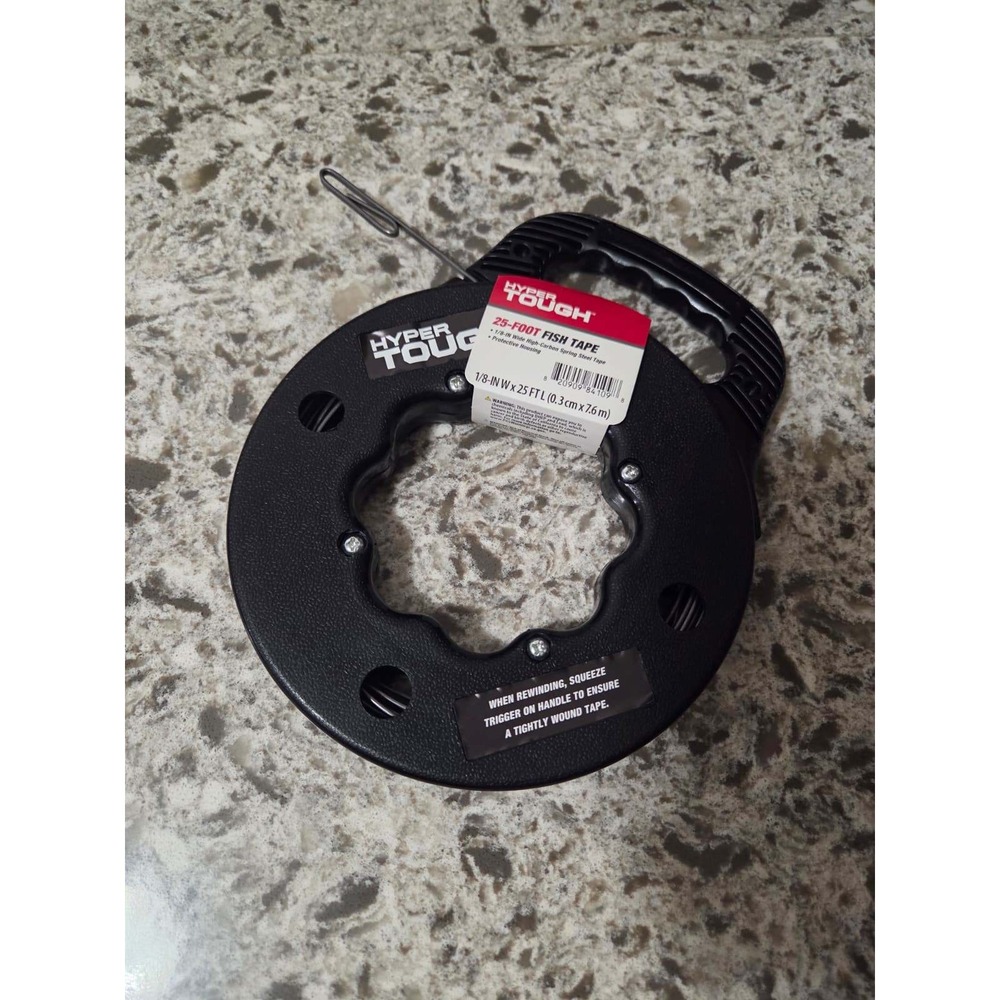 HYPER TOUGH 25 Foot FISH TAPE
